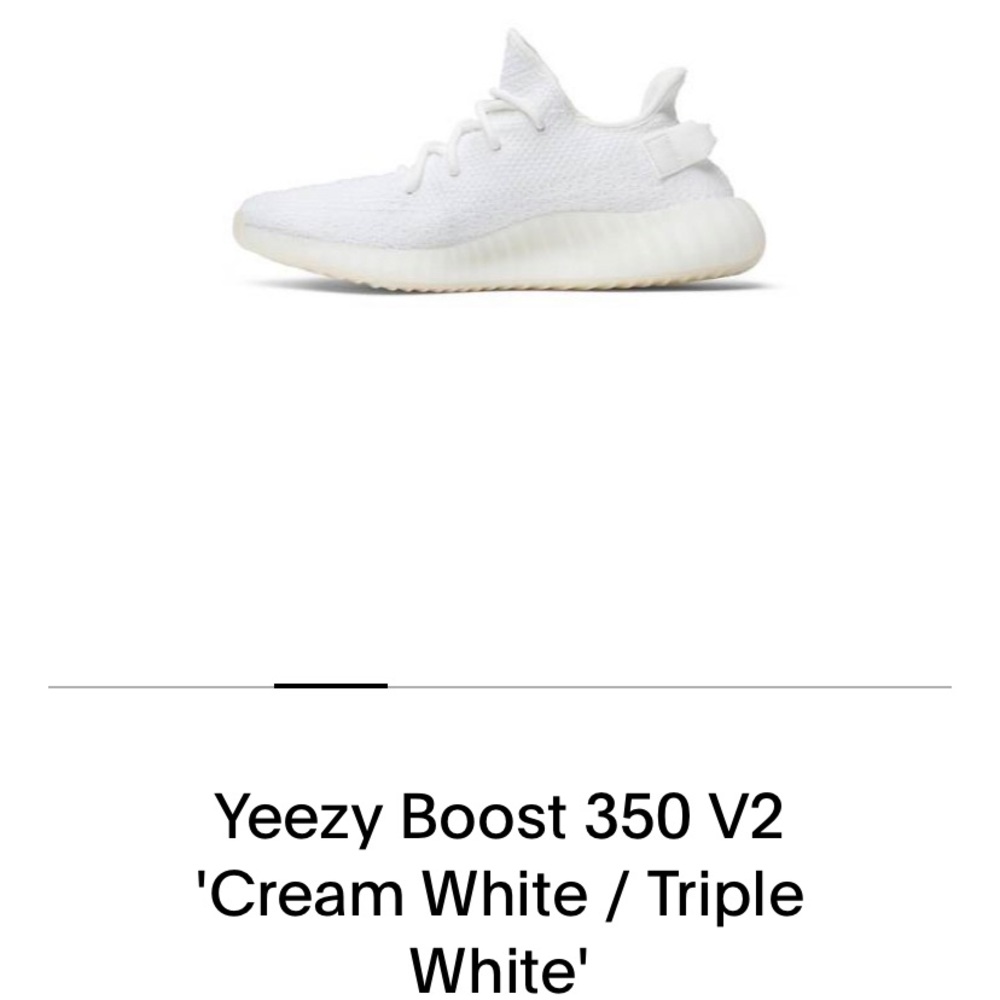 Yeezys 350 cream white